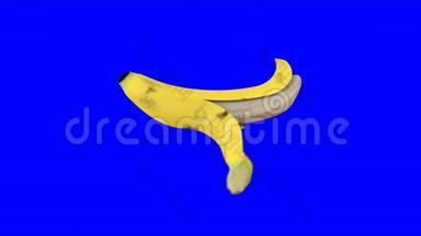 香蕉剥皮-现实香蕉3D剥皮-现实香蕉3D动画弹出屏幕右上角