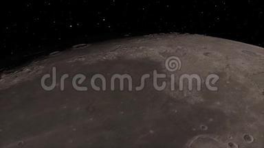 月背景写实<strong>视频</strong>.. 月球是围绕地球运行的天文天体. 图像的元<strong>素</strong>