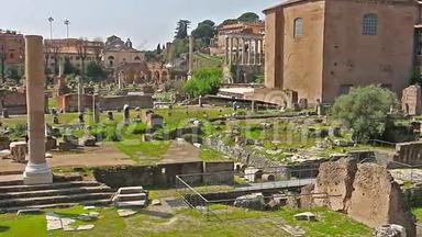 罗马<strong>论坛</strong>。 意大利罗马罗马罗马<strong>论坛</strong>的视频。 拉丁文：Forum Romanum，意大利文：Foro Romano