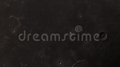 月亮背景现实<strong>视频</strong>。 月球是一个围绕地球运行的天体. 图像的<strong>元素</strong>