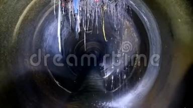暗挖地下污水管圆混凝土隧道.. 工业废水和城市污水排放污水管道