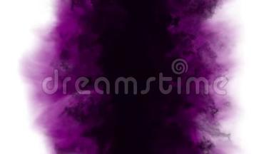 紫粉色斑点蔓延动荡的抽象绘画动画背景新的独特品质艺术