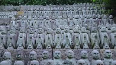 Kamakura省Hase Dera寺<strong>的</strong>小祈祷僧像