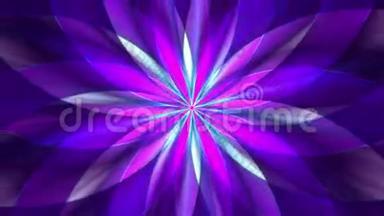 抽象紫紫花纹效果.