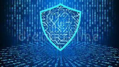网络防护，防止恶意软件间谍软件应用数字反病毒软件
