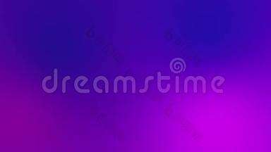 蓝紫运动渐变背景.. 平滑的蓝色和紫色的动画。