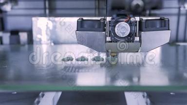 实验室工作期间的<strong>三维</strong>打印机，<strong>三维</strong>塑料打印机，<strong>三维</strong>打印