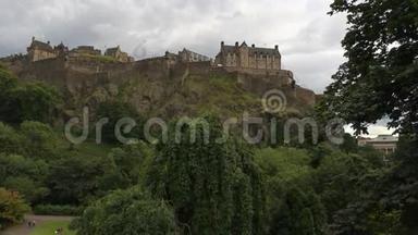 苏格兰爱丁堡城堡4K超高清实时视野