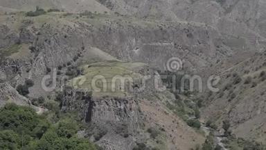 亚美尼亚的自然天空、旅游、景观、背景、旅游、山地、全景