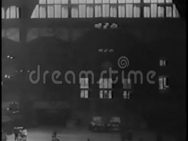 上世纪30年代中央车站内部照片