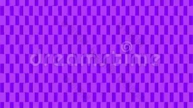七彩万花筒序列图案，4K.. 抽象紫色运动图形背景.. 对于俱乐部，表演，分形