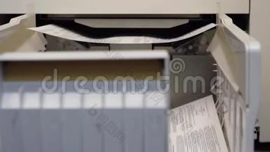 复印中心现代数码打印机的细节