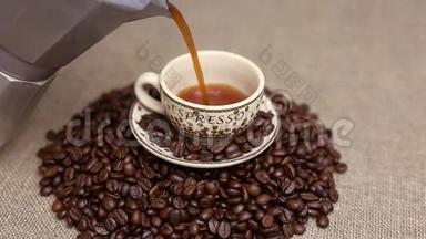 喝一杯咖啡豆咖啡