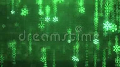 雪花飞雪闪光电视电脑屏幕雨动画背景新质量形状通用技术运动