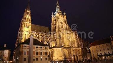 捷克共和国布拉格城堡圣维特大教堂（<strong>罗马天主教</strong>大教堂）
