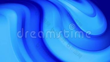 创意抽象蓝色渐变背景与蓝色混合缓慢。 平滑的无缝循环动画。 淡蓝色