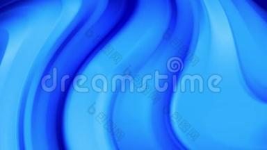 创意抽象蓝色渐变背景与蓝色混合缓慢。 平滑的无缝循环动画。 淡蓝色