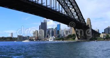 澳洲<strong>悉尼</strong>天际线及<strong>海港大桥</strong>4K