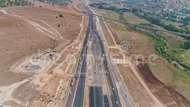隧道及桥梁大型公路建设工程的航摄影像