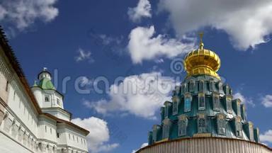 俄罗斯莫斯科地区的复活寺、新耶路撒冷修道院或新耶路撒冷修道院