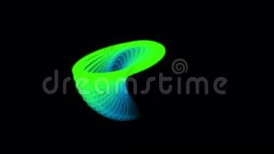 彩色圆圈背景，圆形，环形，运动弹簧，光环，光谱背景。
