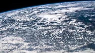 从国际空间站上<strong>看到</strong>的<strong>地球</strong>。 从<strong>太空</strong>观测到美丽的<strong>地球</strong>。 Nasa时间