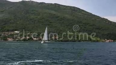 黑山亚得里亚海Kotor湾的游艇、<strong>船只</strong>和<strong>船只</strong>