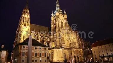 捷克共和国布拉格城堡圣维特大教堂<strong>罗马天主教</strong>大教堂