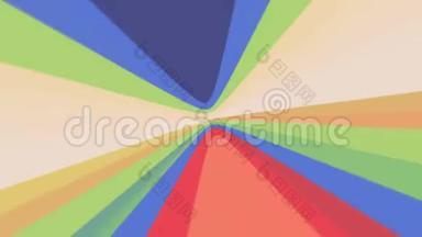 抽象柔和的彩色彩虹线条纹背景新品质通用动态彩色欢乐音乐