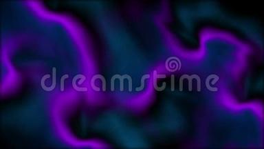 抽象流动紫色<strong>渐变视频</strong>动画.