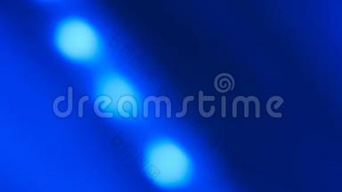 蓝色模糊灯光抽象背景