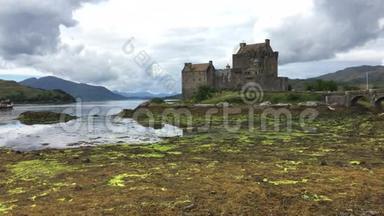 4K超高清美丽的苏格兰城堡艾琳多南