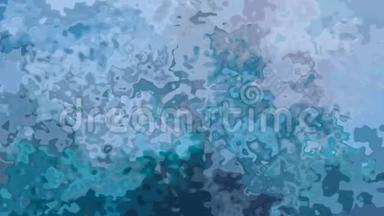 动画彩色彩色彩色背景无缝环视频-水彩画效果-彩色茶蓝石板灰色