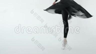 芭蕾舞演员表演20S1080p慢动作的木偶