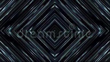 蓝色和黑色抽象对称创意背景