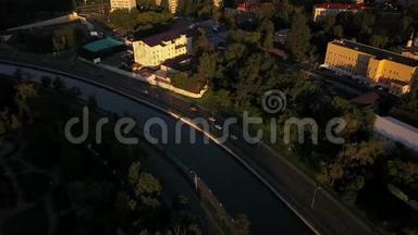 莫斯科建筑鸟瞰图.