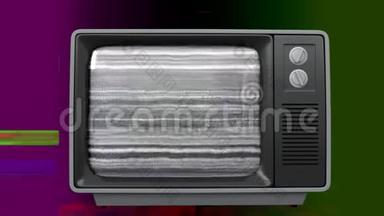 旧的电视帖子显示，黄色流氓表情包被电视嗖嗖地包围