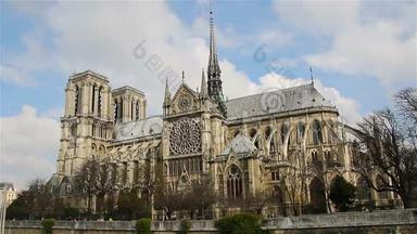 巴黎圣母院，又称法国巴黎圣母院