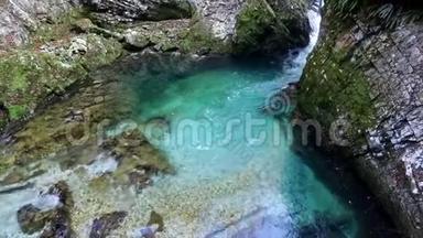 Plitvice湖国家公园。 克罗地亚，欧洲