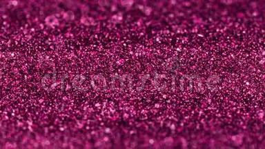 粉色<strong>微光粒子</strong>圣诞无缝环抽象背景