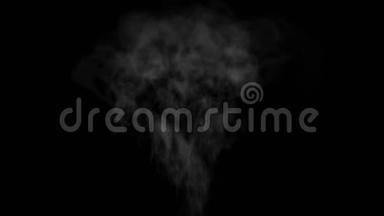烟雾云烟雾霾污染，蒸汽蒸腾背景。