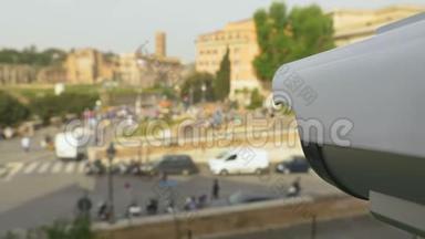 现代CCTV摄像机室外安防.