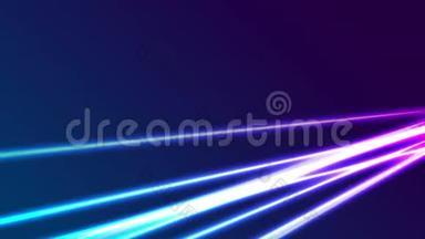 高科技未来霓虹灯激光抽象视频动画