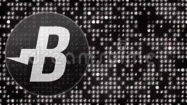 Bitcoin Bitcoin Bitshares<strong>区块链</strong>加密<strong>货币数字</strong>加密网络的抽象动画