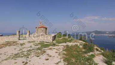 黑山圣萨瓦教堂，靠近Sveti Ste岛