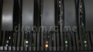 计算机服务器硬盘LED错误提示标志