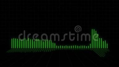 Technology Fut启发式绿色音频仪吧背景音乐播放，有歌词空间-30秒