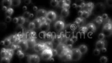 泡球气泡气球纹理背景，卵细胞颗粒背景。