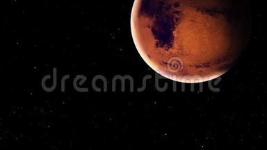 地球火星与来自深空的陨石