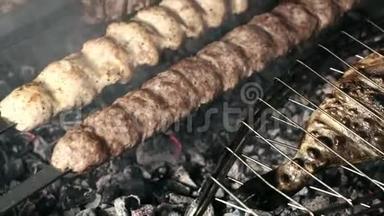 烧烤煮肉，烧烤，煮肉